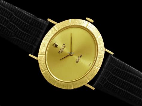 rolex cellini oro ovale|rolex cellini used.